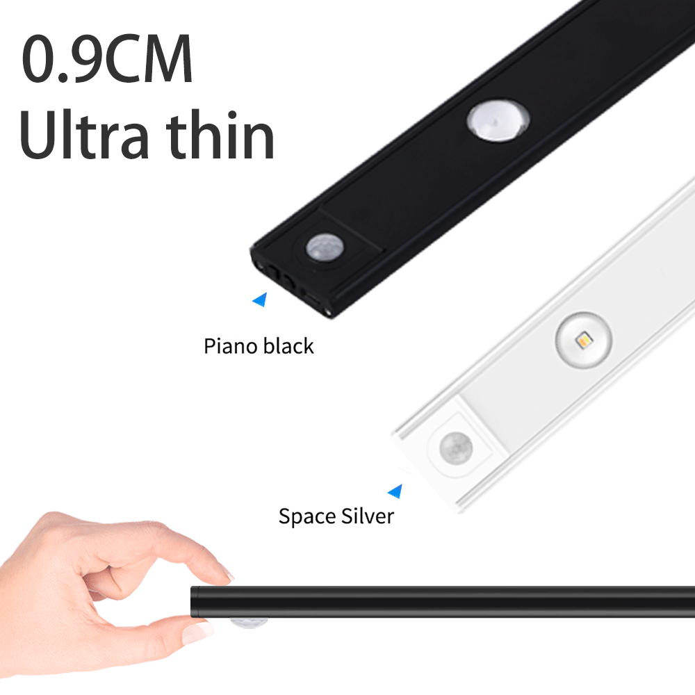 Ultra Thin Motion Sensor LED Light – Rechargeable Wireless Cabinet & Closet Light