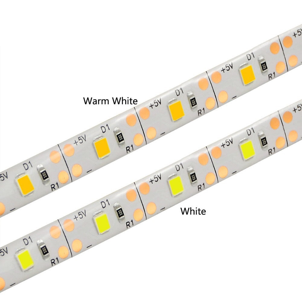 Motion Sensor LED Strip Light – Wireless Under Cabinet Light, Rechargeable Night Light for Kitchen, Closet & Stairs