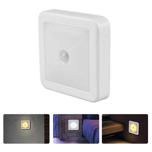 Motion Sensor Night Light – Wireless LED Wall Light for Bedroom, Kitchen & Hallway