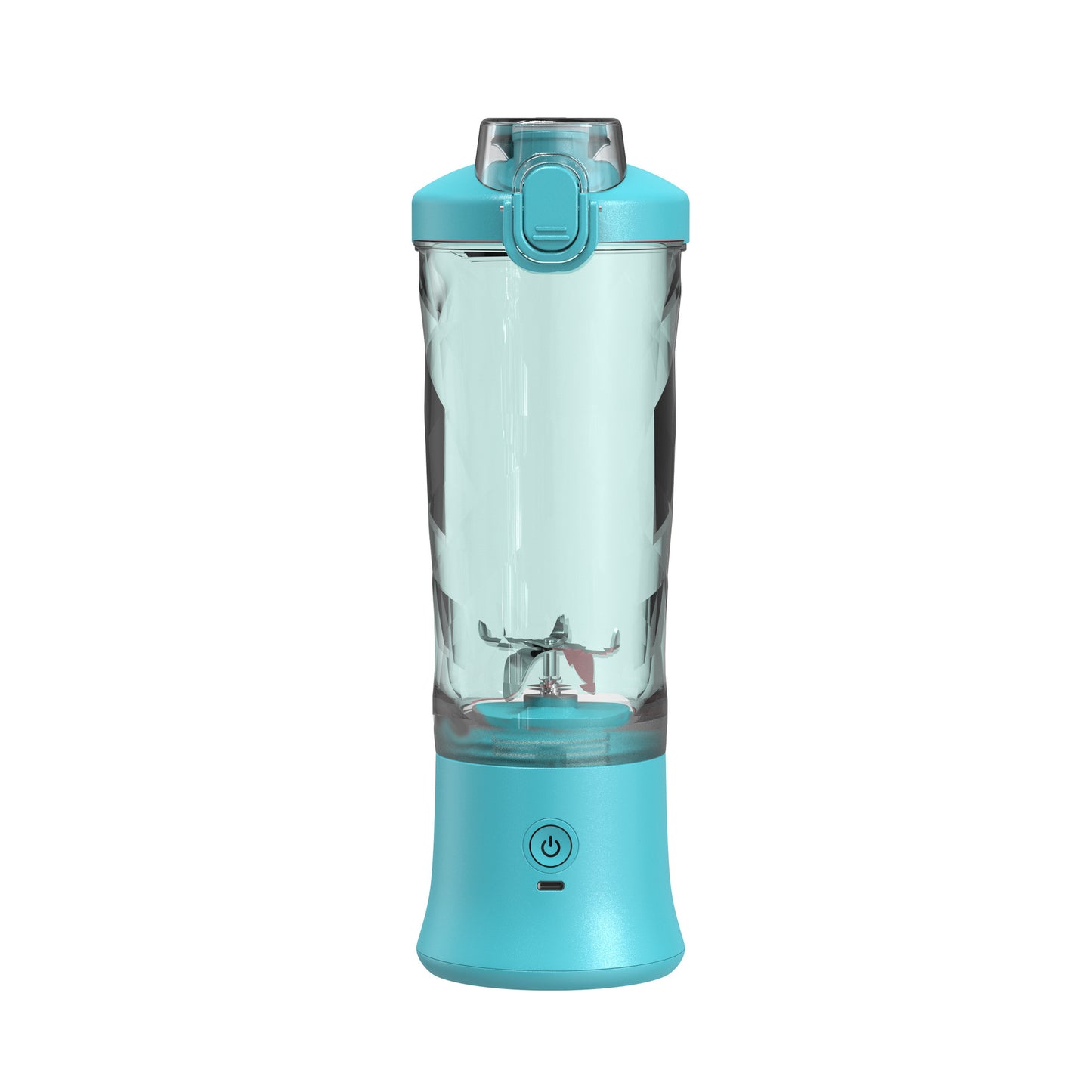 Portable Mini Blender – USB Rechargeable Personal Smoothie Maker with 6 Blades