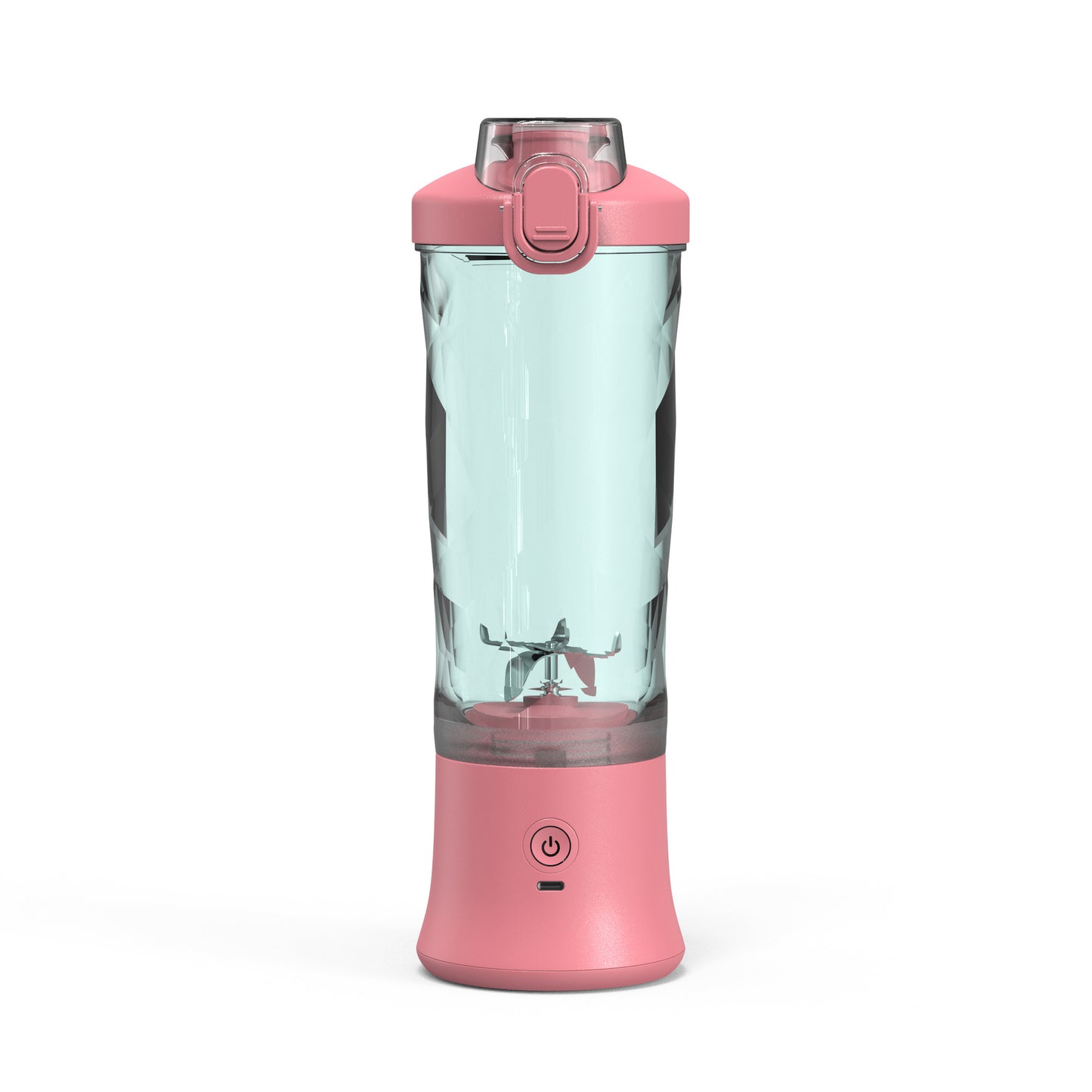 Portable Mini Blender – USB Rechargeable Personal Smoothie Maker with 6 Blades