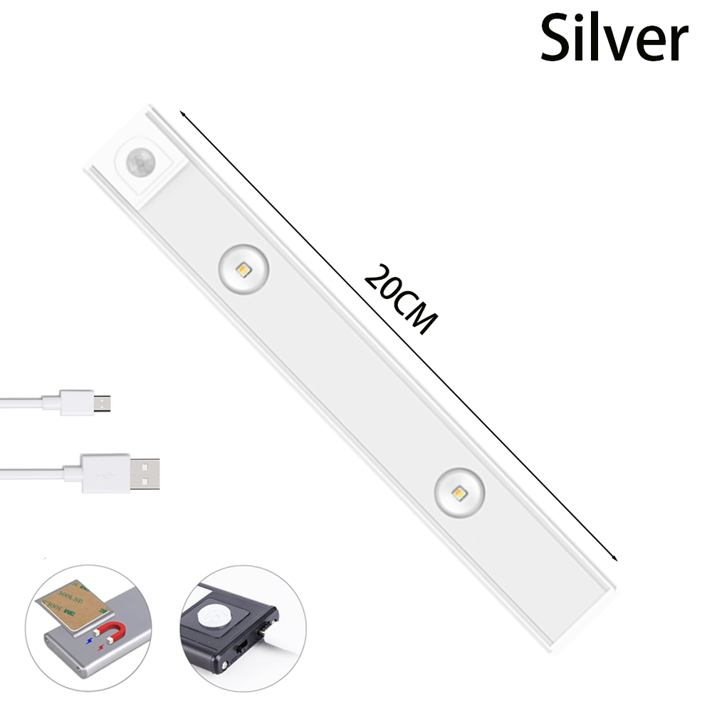 Ultra Thin Motion Sensor LED Light – Rechargeable Wireless Cabinet & Closet Light