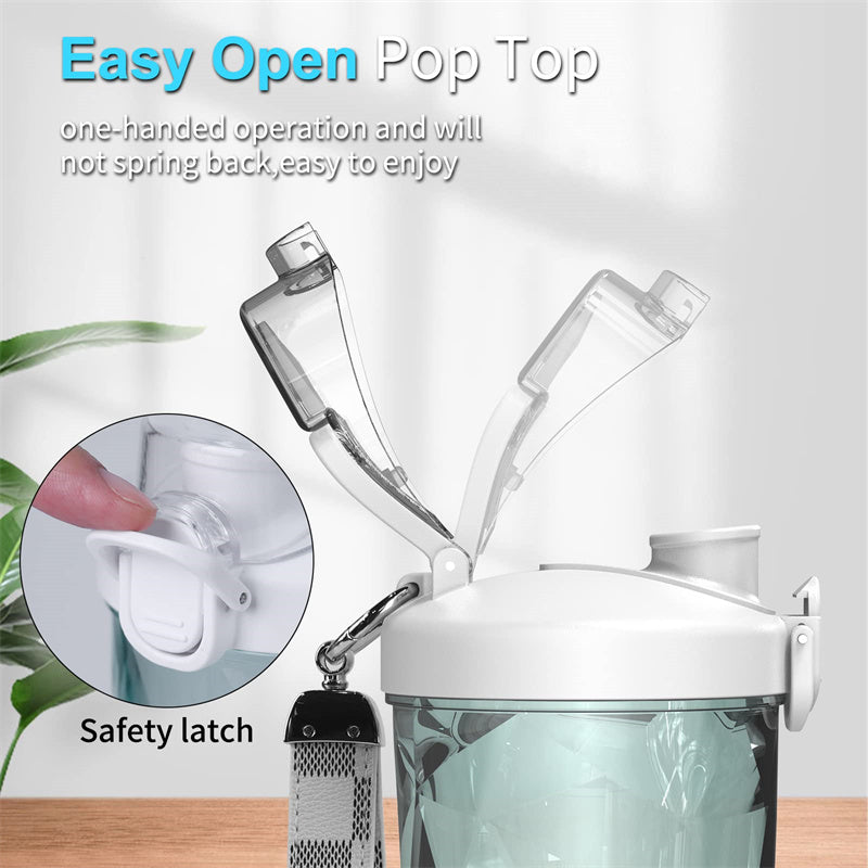 Portable Mini Blender – USB Rechargeable Personal Smoothie Maker with 6 Blades