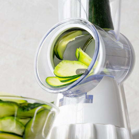 3-in-1 Vegetable Slicer & Grater – Manual Mandolin Shredder & Chopper