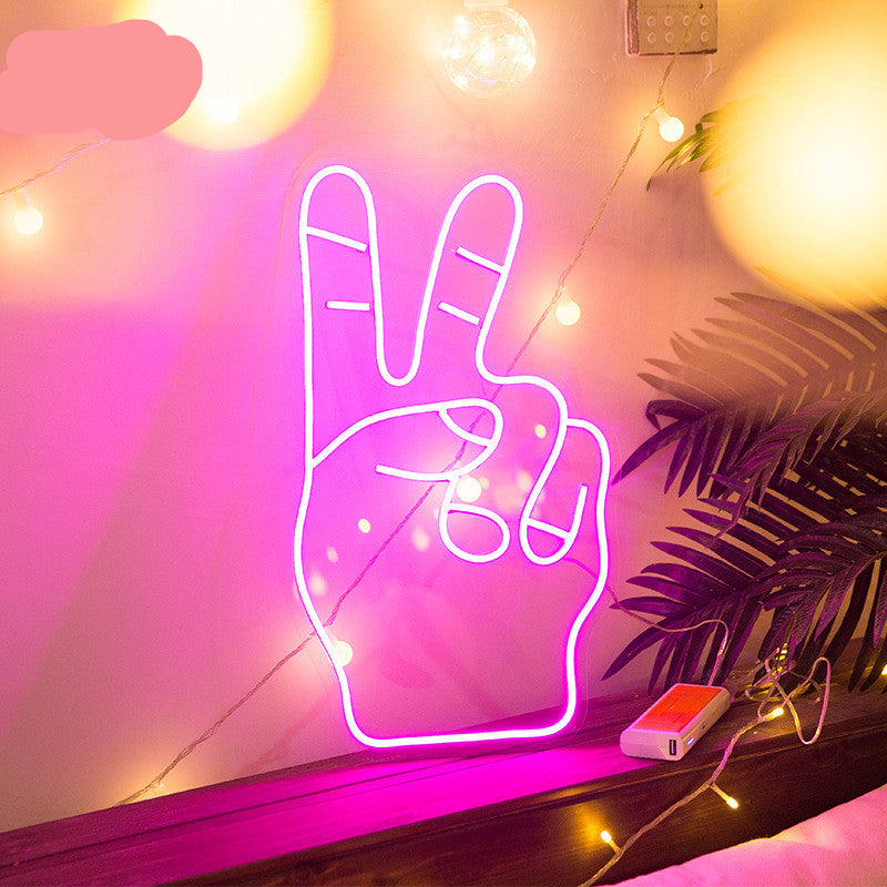 LED Neon Sign – USB Powered Aesthetic Wall Light for Home Decor