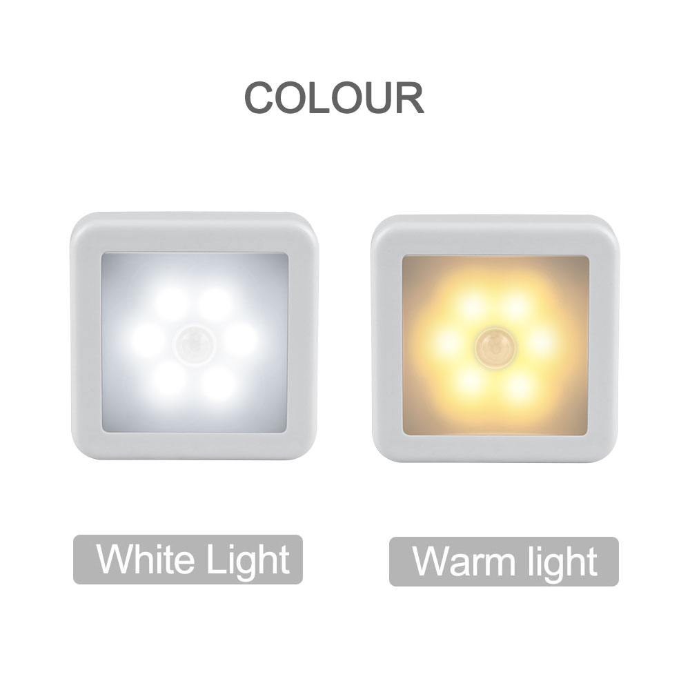 Motion Sensor Night Light – Wireless LED Wall Light for Bedroom, Kitchen & Hallway