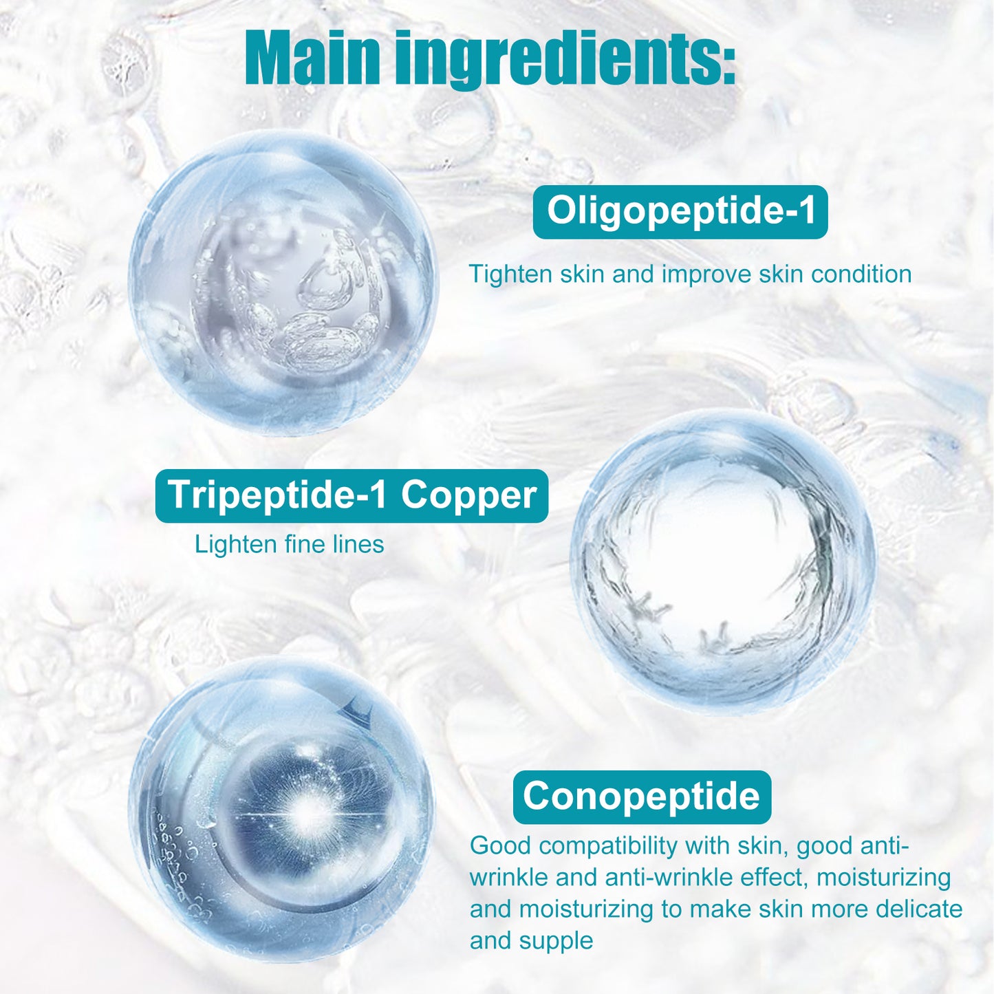 Anti-Wrinkle Peptide Serum — Firming & Fine Line Repair