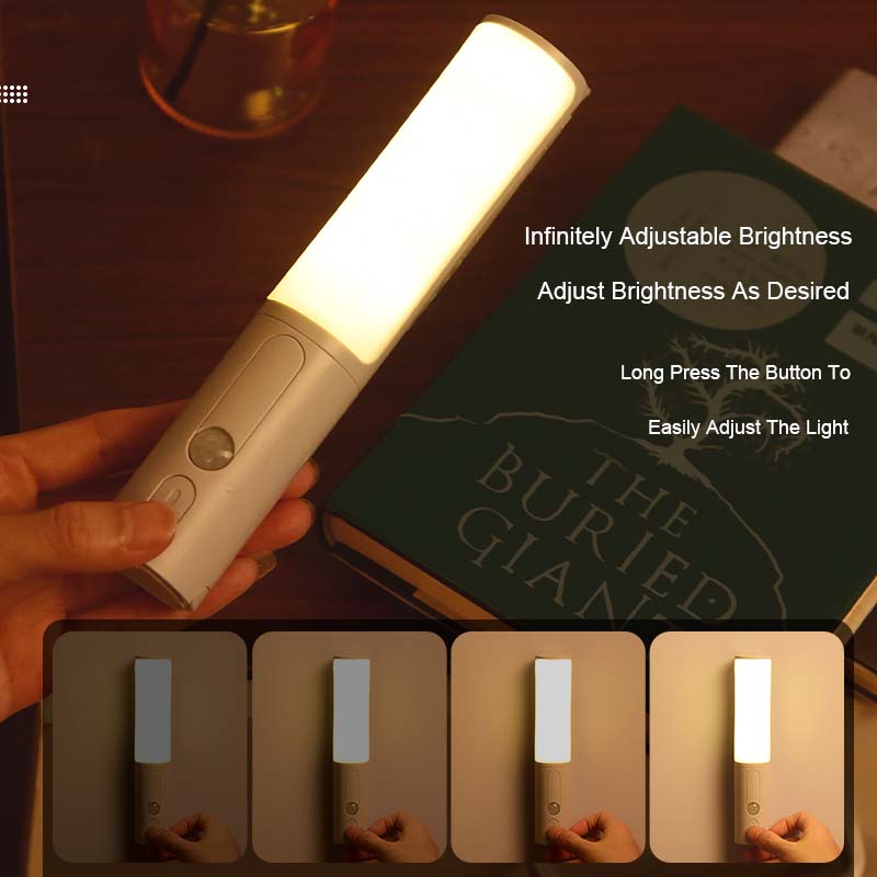 Smart Motion Sensor LED Night Light – Rechargeable Wireless Lamp for Kitchen, Cabinet & Wardrobe