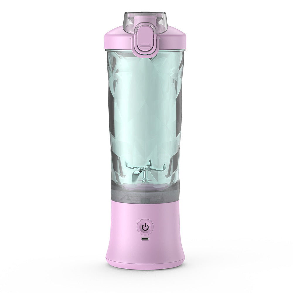 Portable Mini Blender – USB Rechargeable Personal Smoothie Maker with 6 Blades